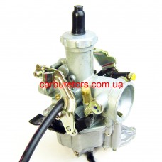 Carburetor Keihin PD, manual choke lever