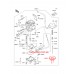 Keihin CVK 34 carburetor valve, main membrane, vacuum diaphragm