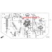 Keihin air cut-off valve, membrane, diaphragm 16048-KCY-670