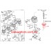 Keihin CVK 36 carburetor valve, main membrane, vacuum diaphragm